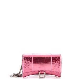Balenciaga Hourglass Chain Wallet #220884B94B
